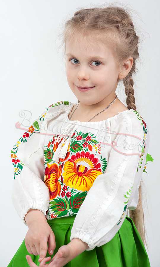 Вишиванка дитяча Петриківка 7062 - фото 3 vishivano4ka.com.ua