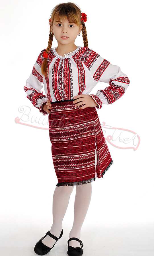 Вишиванка дитяча для дівчинки 0152 - фото 2 vishivano4ka.com.ua