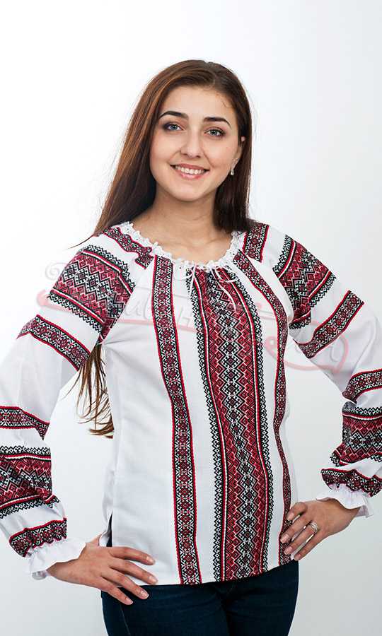 Вишиванка жіноча з довгим рукавом 0057 - фото 1 vishivano4ka.com.ua