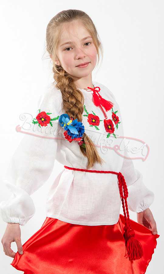 Вишиванка дитяча, на дівчинку 0178 - фото 2 vishivano4ka.com.ua