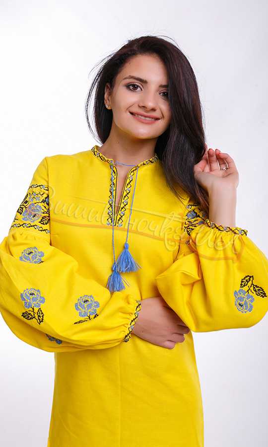 Красиве жіноче плаття NY01 - фото 3 vishivano4ka.com.ua