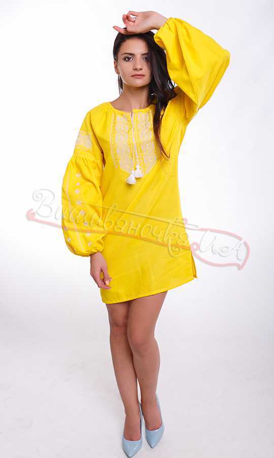 Жіноче плаття з вишивкою NY09 - фото 3 vishivano4ka.com.ua