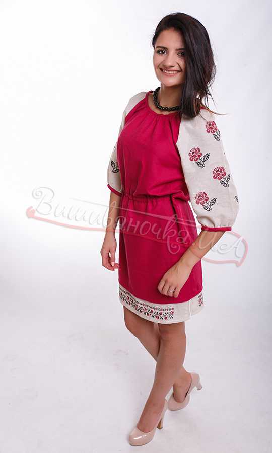 Красиве жіноче плаття NY06 - фото 2 vishivano4ka.com.ua