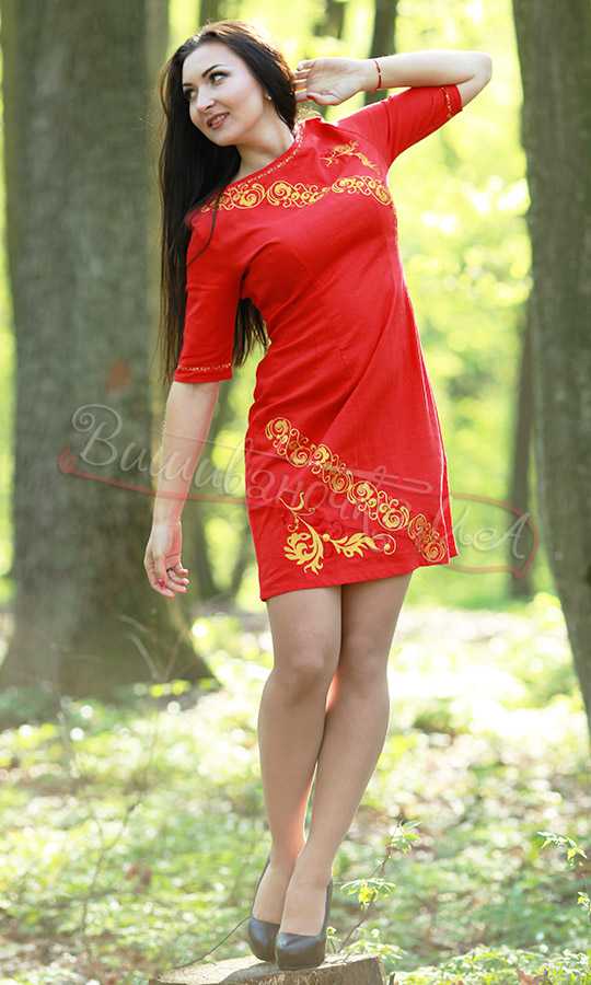 Вишита жіноча сукня  7107 - фото 1 vishivano4ka.com.ua