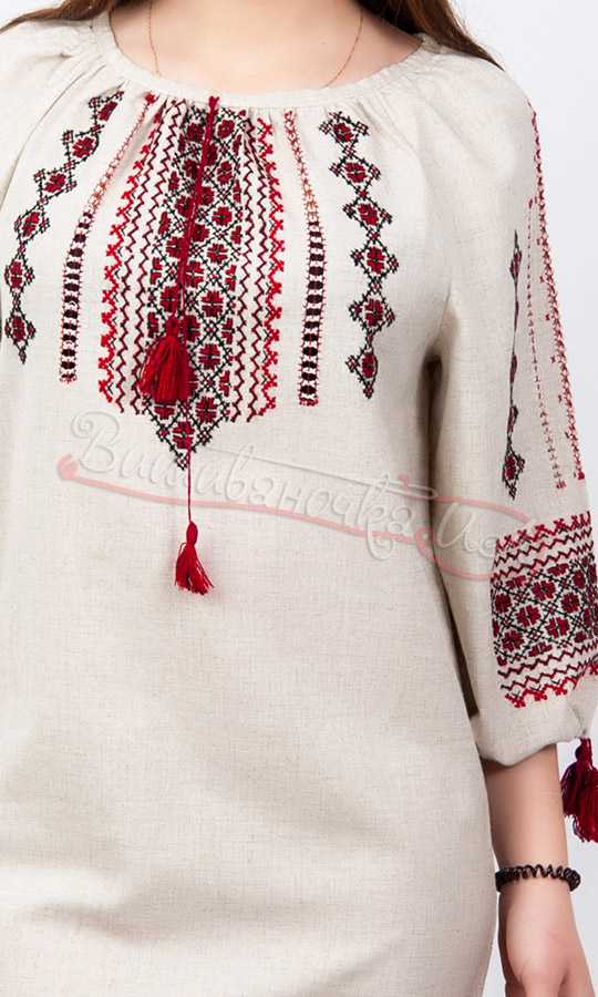 Жіноча сукня, ручної роботи РВ14 - фото 2 vishivano4ka.com.ua