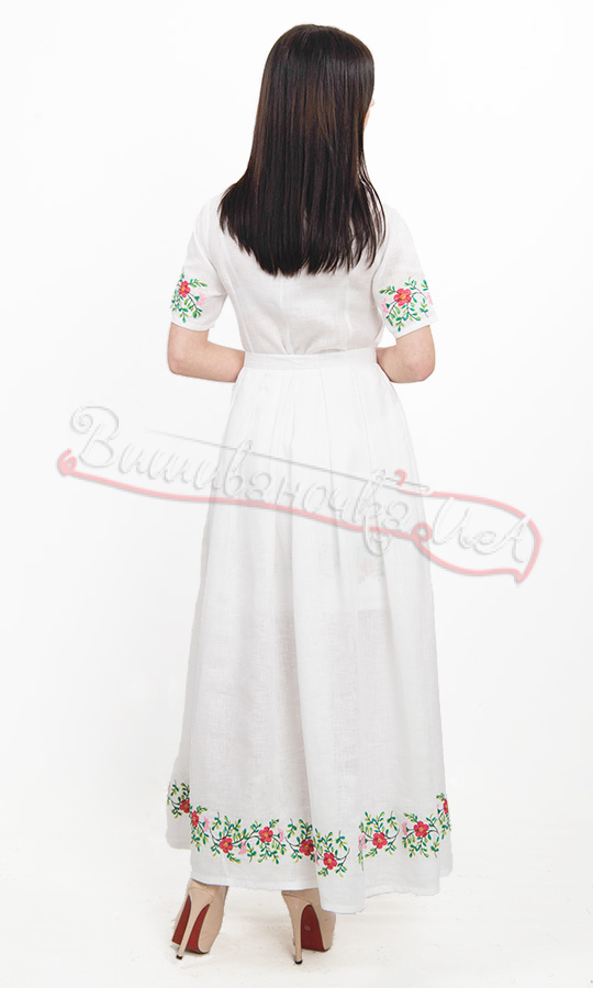 Оригинальный костюм с изящной вышивкой 7241 - фото 3 vishivano4ka.com.ua