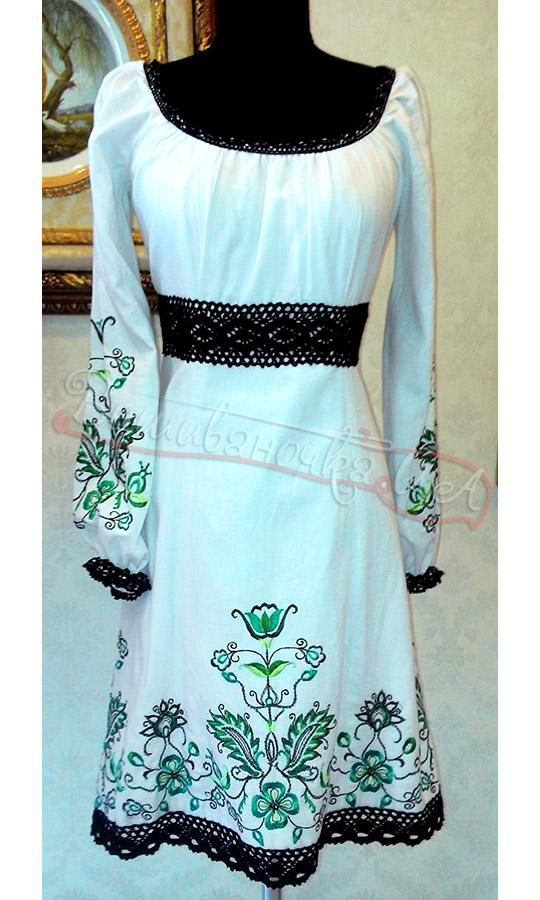 Женское платье в этно- стиле 3016 - фото 1 vishivano4ka.com.ua