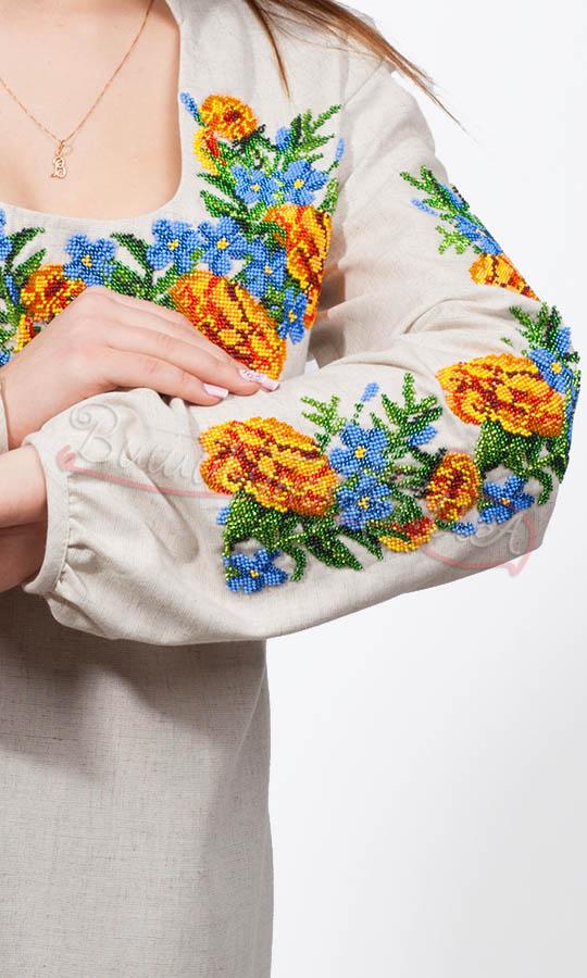 Жіноче плаття, бісер 7113 - фото 3 vishivano4ka.com.ua