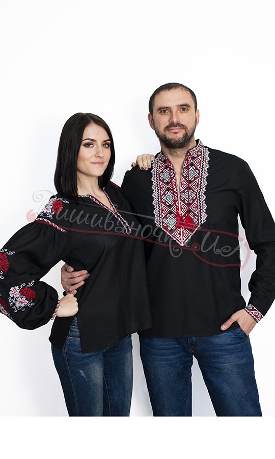 Вишиванки для чоловіка та жінки 7363 - фото 1 vishivano4ka.com.ua