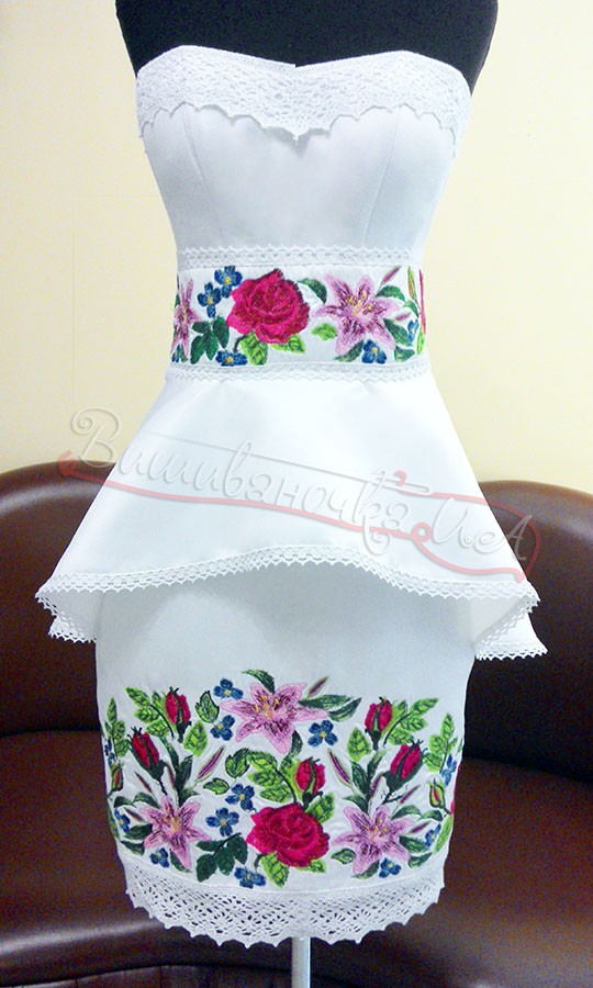 Плаття жіноче з вишивкою 3011 - фото 1 vishivano4ka.com.ua