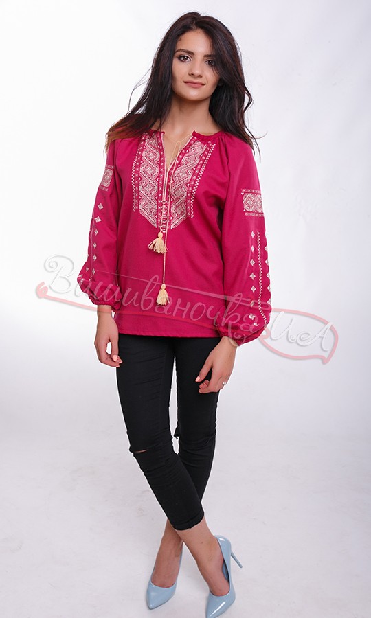 Яркая женская вышиванка NY26 - фото 1 vishivano4ka.com.ua