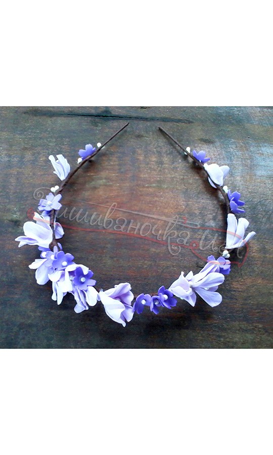 Віночок ручної роботи В09 - фото 1 vishivano4ka.com.ua