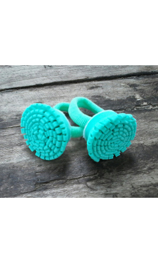 Цветы на хвостики для девочек В16 - фото 1 vishivano4ka.com.ua