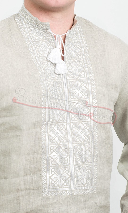 Вишиванка хрестиком чоловіча 3821 - фото 2 vishivano4ka.com.ua