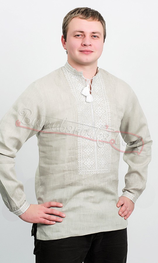 Вишиванка хрестиком чоловіча 3821 - фото 3 vishivano4ka.com.ua