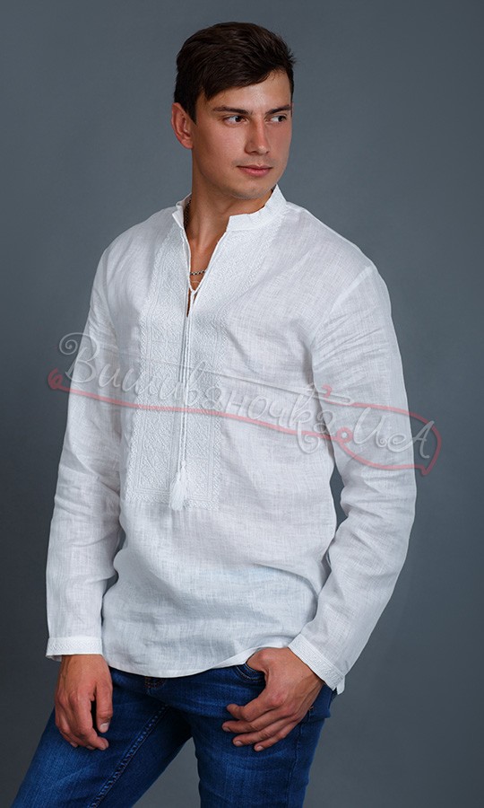 Чоловіча вишиванка на льоні 3820 - фото 1 vishivano4ka.com.ua