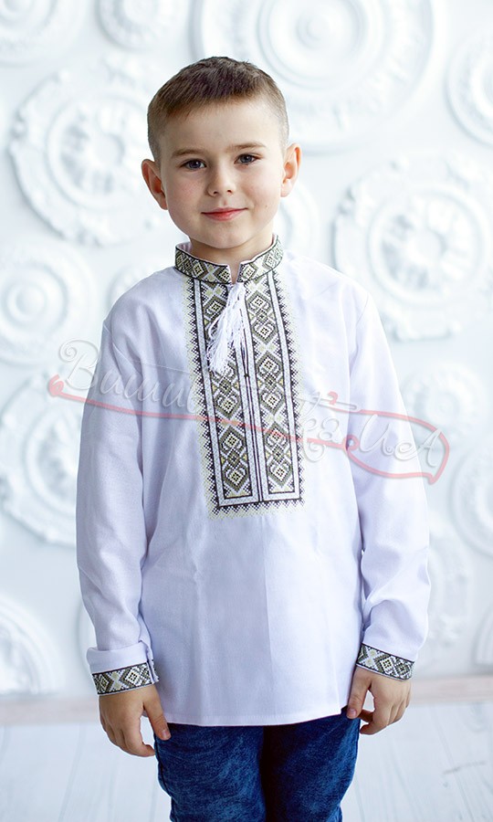 Дитяча вишита сорочка для хлопчика 7743 - фото 1 vishivano4ka.com.ua