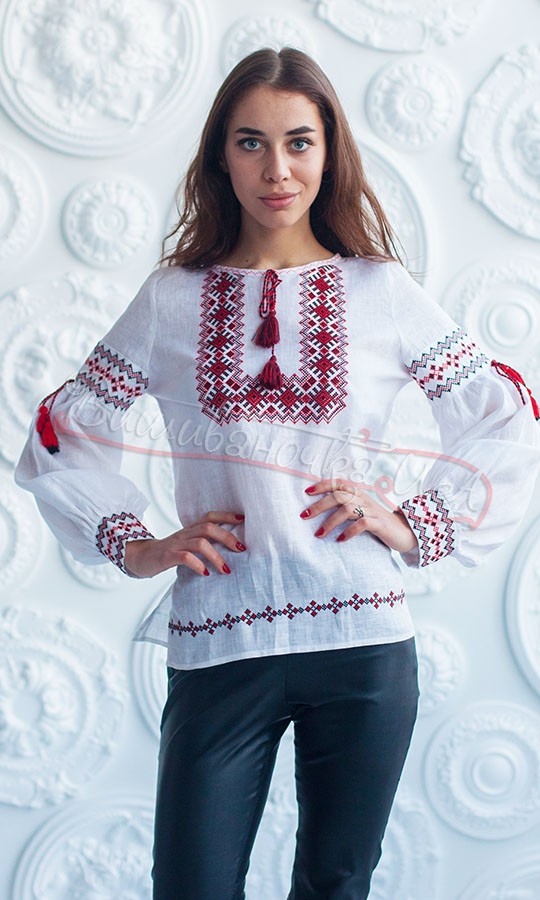 Стильна жіноча вишиванка 7306 - фото 3 vishivano4ka.com.ua