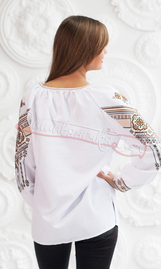 Вышитая женская блуза 3245 - фото 3 vishivano4ka.com.ua