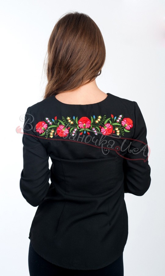 Жіноча стильна блуза-вишиванка 4118 - фото 2 vishivano4ka.com.ua