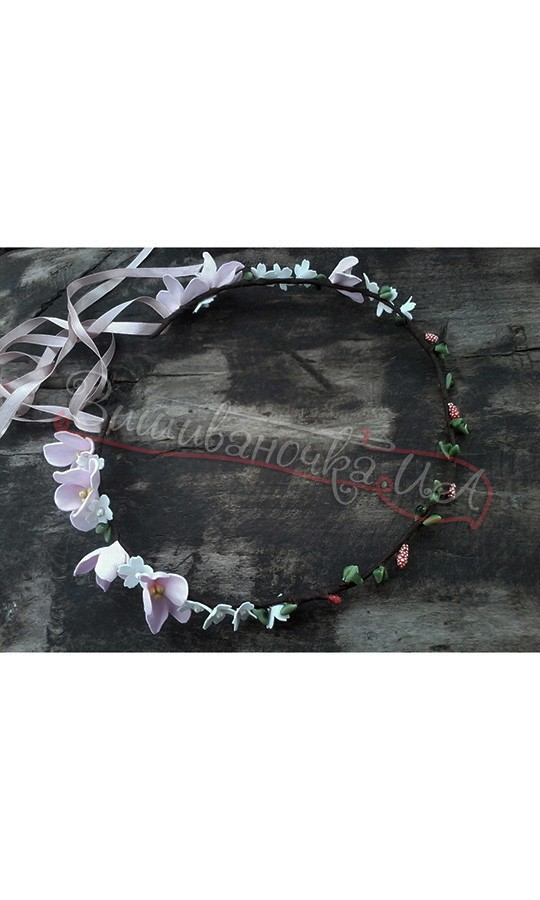 Веночек на голову, ручная работа В31 - фото 1 vishivano4ka.com.ua