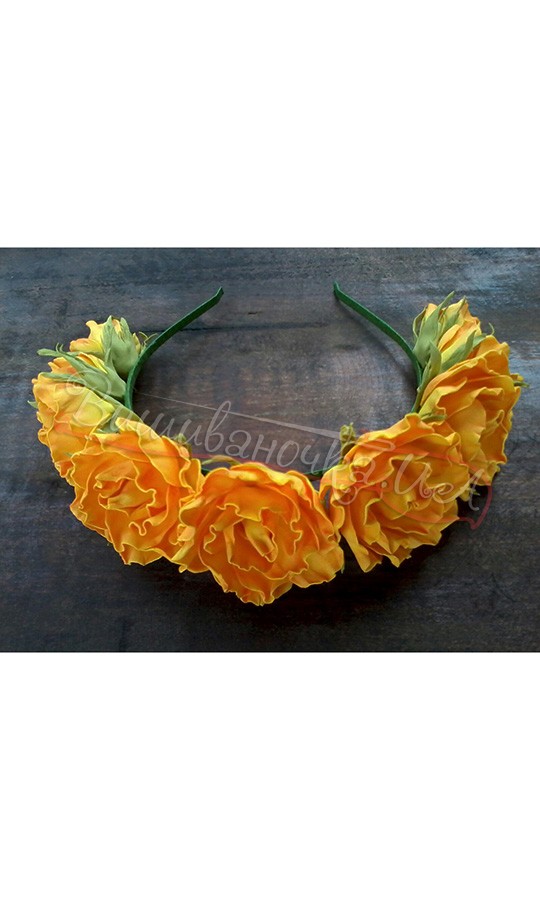 Обруч для волосся В46 - фото 1 vishivano4ka.com.ua