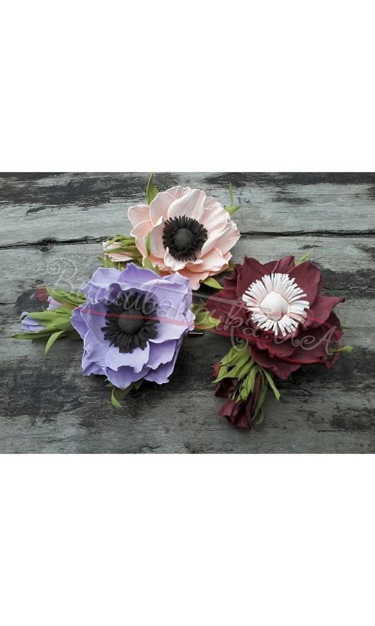 Заколка для волос в различных цветах В66 - фото 1 vishivano4ka.com.ua