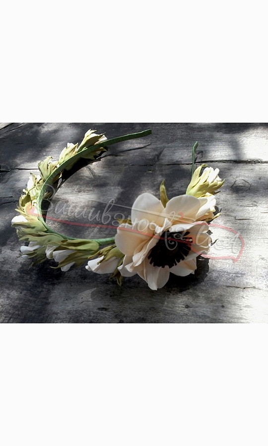 Обруч ручної роботи В74 - фото 1 vishivano4ka.com.ua