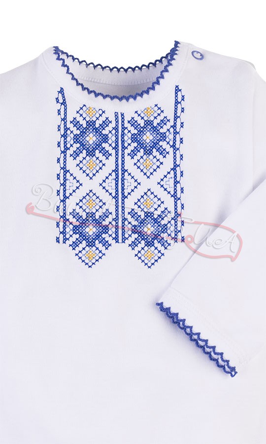 Боді для хлопчика з вишивкою 30-1.1 - фото 2 vishivano4ka.com.ua