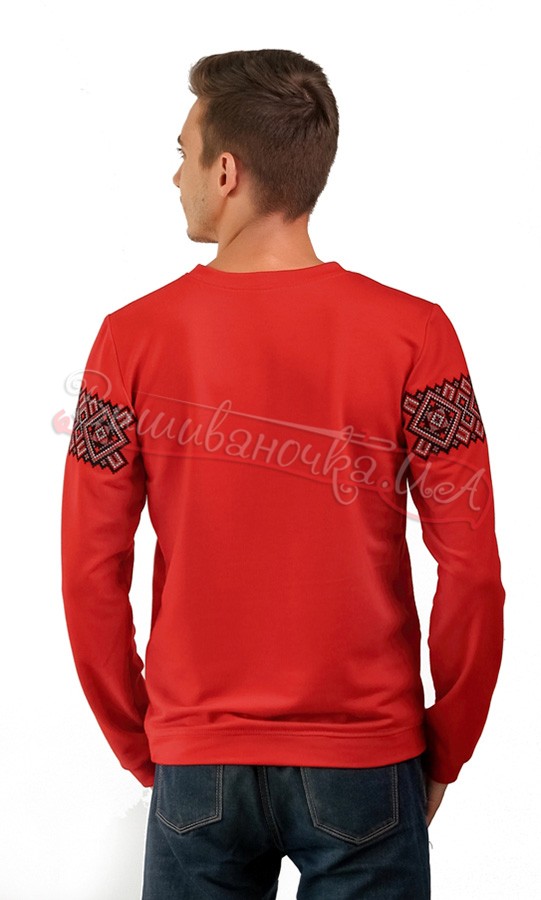 Яскрава чоловіча кофта з вишивкою 6209 - фото 2 vishivano4ka.com.ua