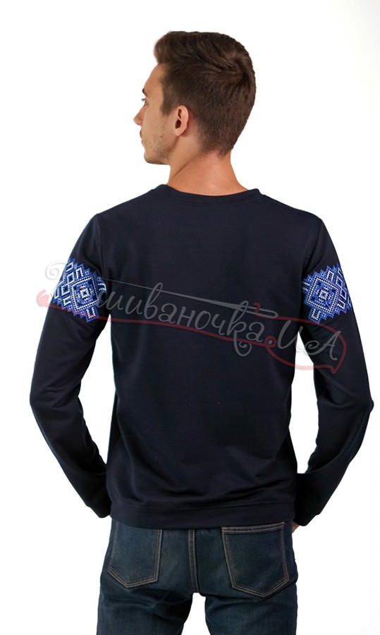 Мужская кофта с вышивкой 6208 - фото 2 vishivano4ka.com.ua
