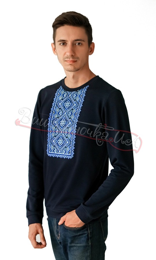 Вишита чоловіча кофта 6205 - фото 3 vishivano4ka.com.ua