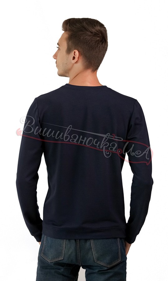 Кофта з геометричним узором червоного кольору 6202 - фото 2 vishivano4ka.com.ua