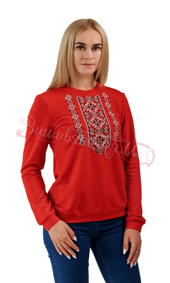 Яркая женская вышитая кофта 6109 - фото 1 vishivano4ka.com.ua