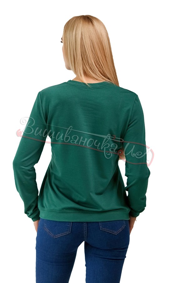 Свитшот женский с вышивкой 6107 - фото 2 vishivano4ka.com.ua