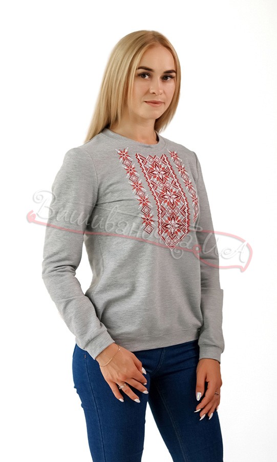 Кофта женская с вышитым орнаментом 6106 - фото 3 vishivano4ka.com.ua
