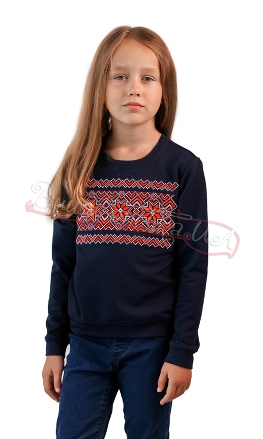 Вишита кофта для дівчинки 6310 - фото 1 vishivano4ka.com.ua