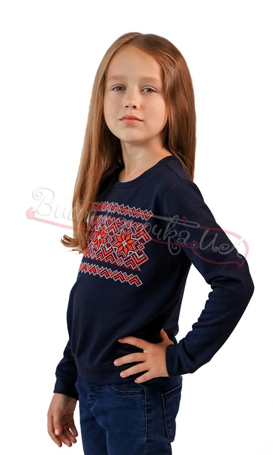 Вишита кофта для дівчинки 6310 - фото 3 vishivano4ka.com.ua