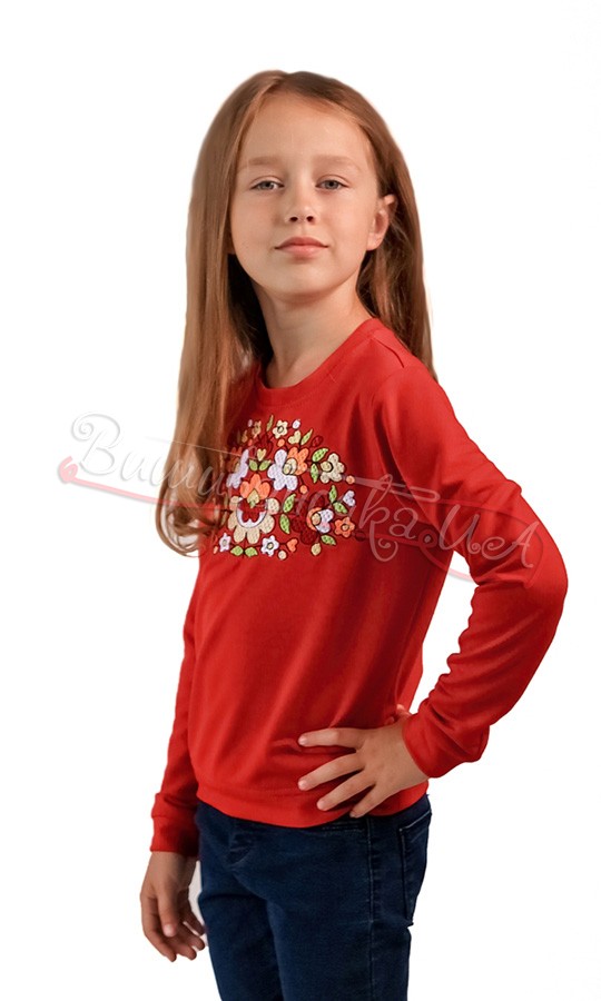 Кофта з яскравим вишитим орнаментом 6304 - фото 3 vishivano4ka.com.ua