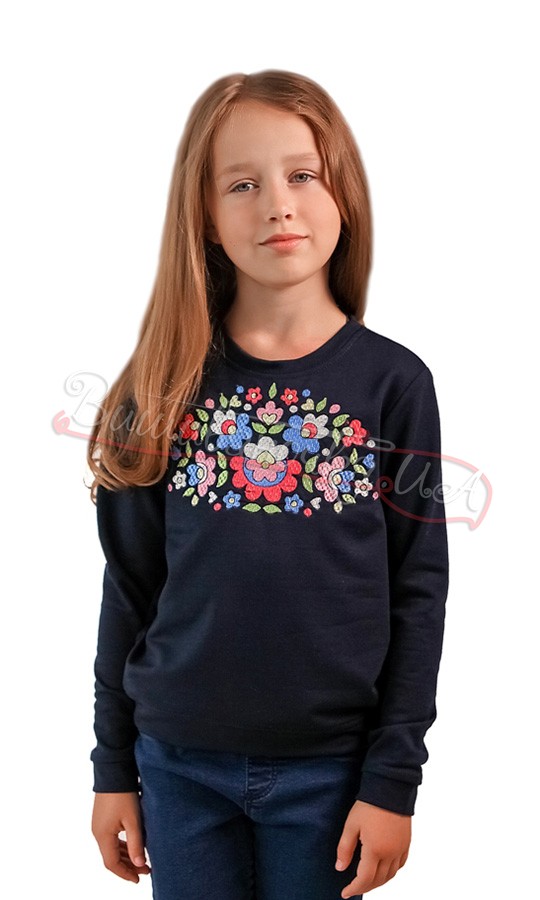 Детская вышитая кофта 6301 - фото 1 vishivano4ka.com.ua