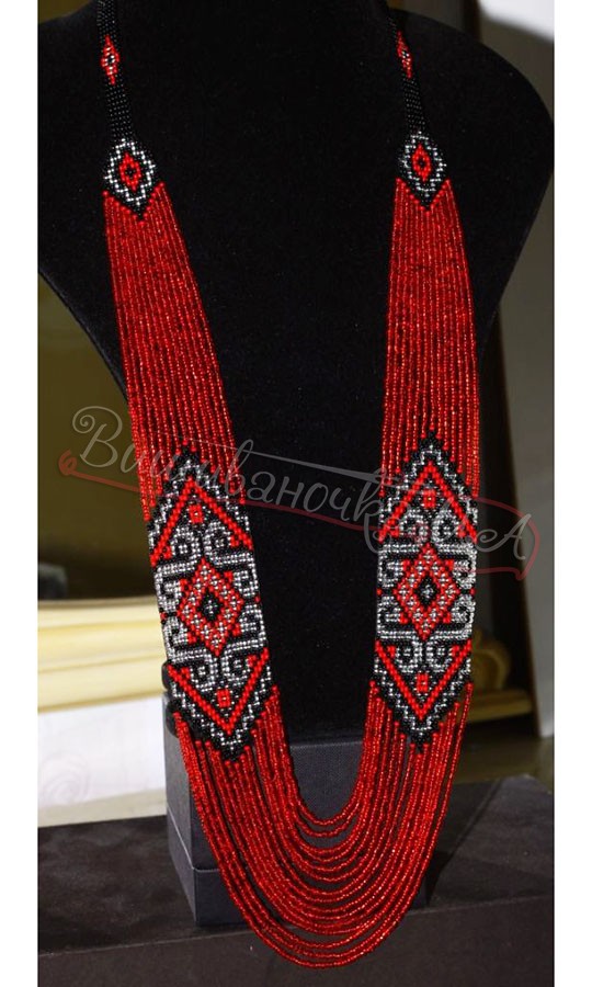 Гердан з бісеру Орнамент 8007 - фото 1 vishivano4ka.com.ua