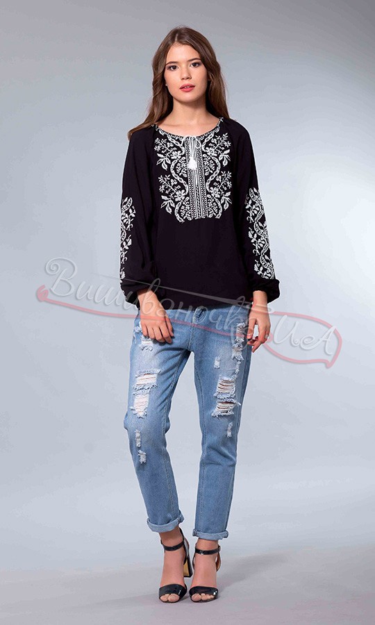 Блуза женская вышитая 1011 - фото 2 vishivano4ka.com.ua