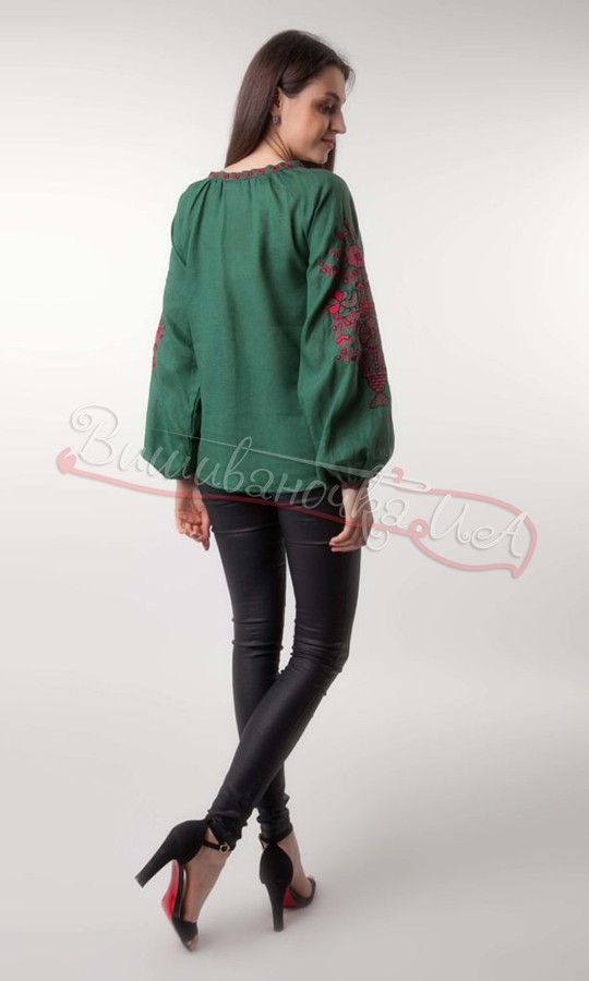 Сорочка жіноча вишита 1019 - фото 3 vishivano4ka.com.ua