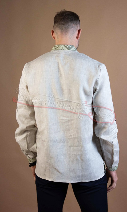 Вышиванка с пат-манжетом 319-7+ - фото 4 vishivano4ka.com.ua