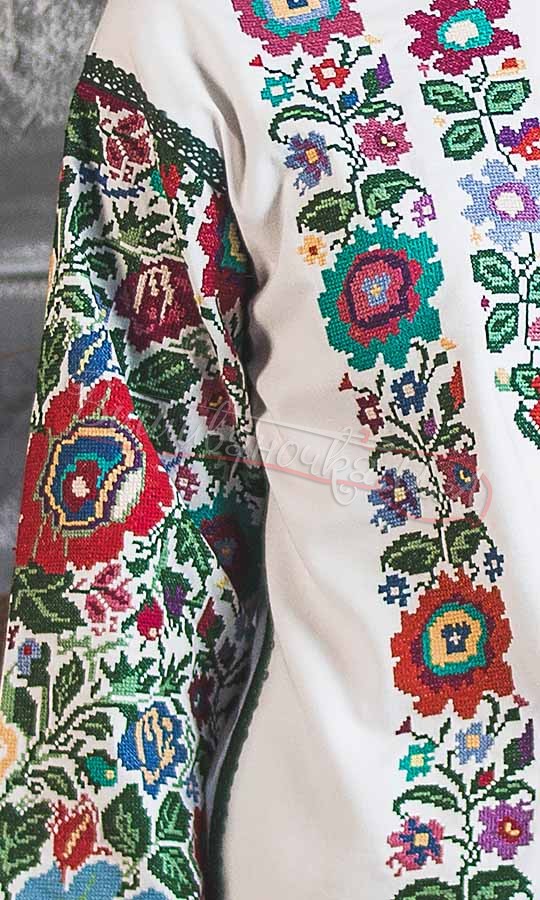 Вишиванка буковинська святкова Ч 7330 - фото 4 vishivano4ka.com.ua