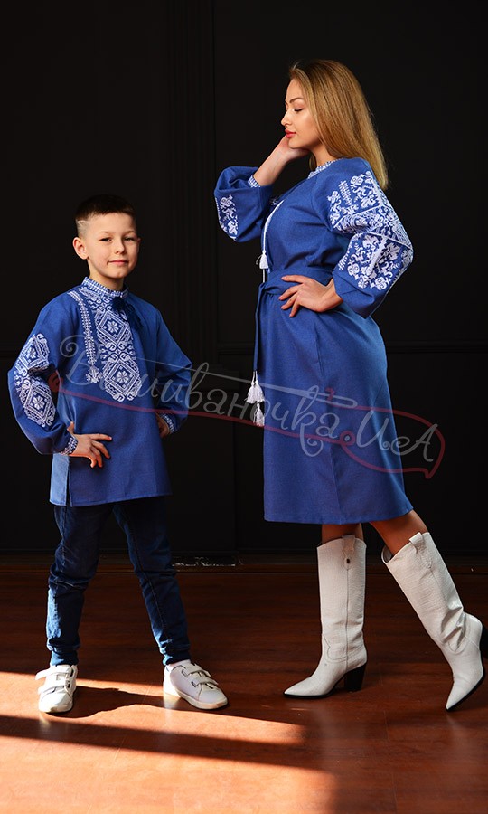 Вишитий набір для мами і сина 7914 - фото 2 vishivano4ka.com.ua