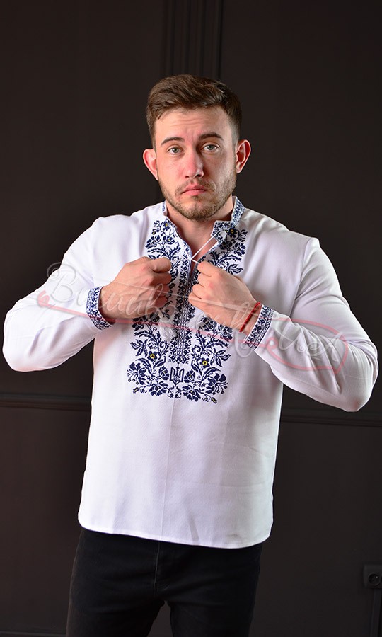 Вышиванка с сокальским узором 326-3 - фото 2 vishivano4ka.com.ua