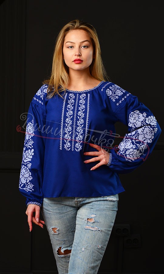 Яскрава жіноча вишиванка  525-7 - фото 2 vishivano4ka.com.ua