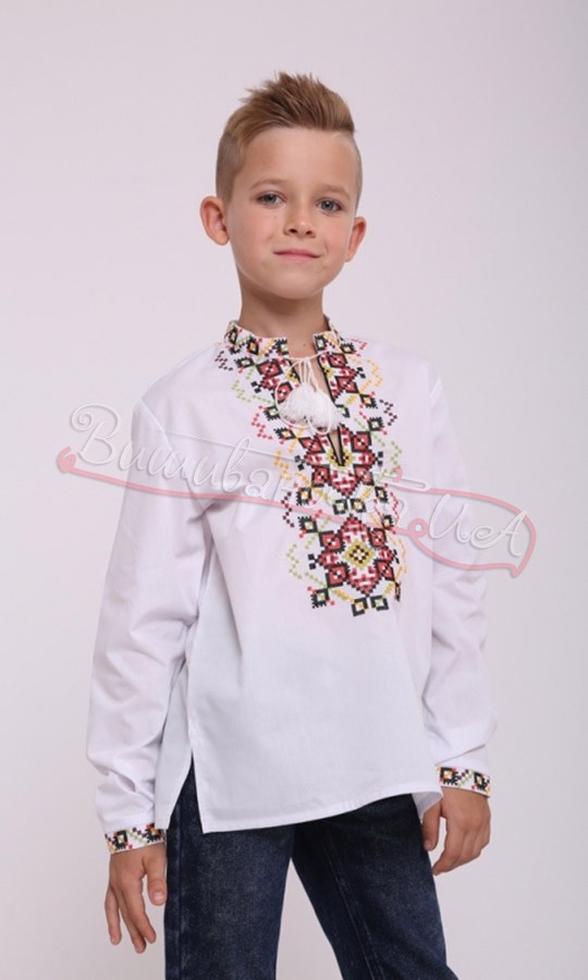 Вышиванка на мальчика 4425 - фото 3 vishivano4ka.com.ua