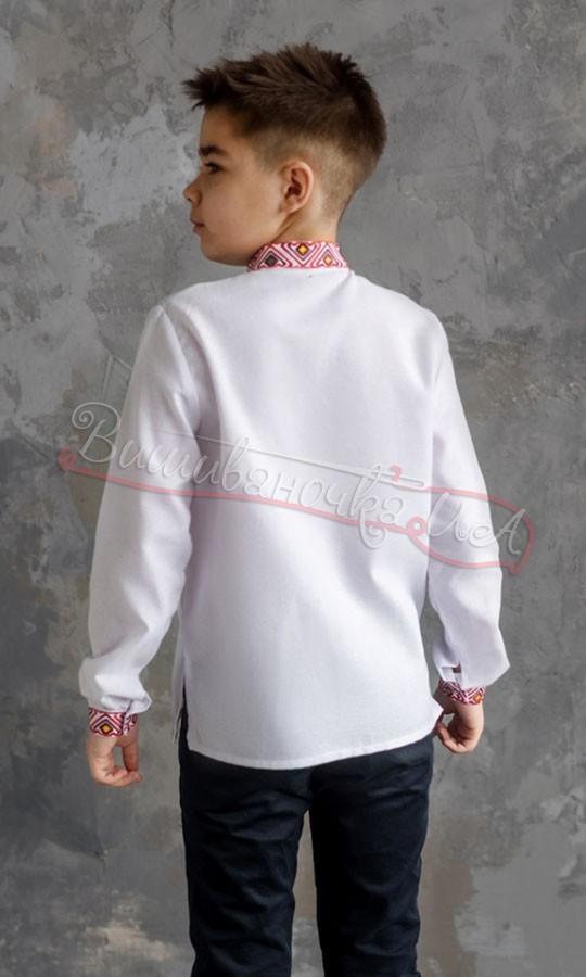 Вышиванка для мальчика 4436 - фото 3 vishivano4ka.com.ua